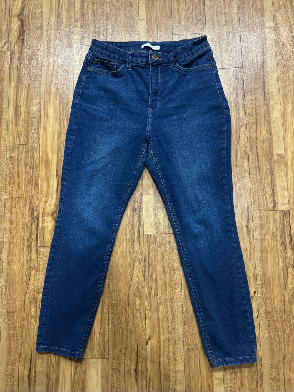 LC Lauren Conrad Deep Indigo High-Rise Slim Jeggings